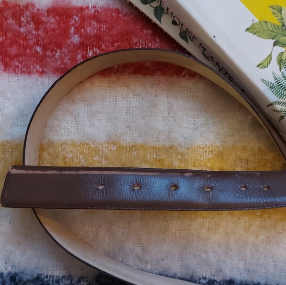 Vintage Pierre Cardin leather belt sz 40 - Picture 3 of 5